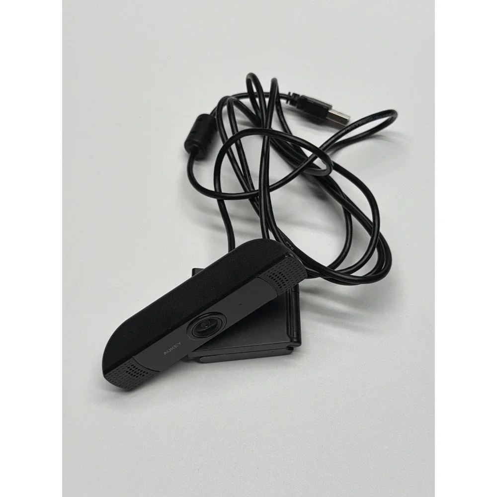 AUKEY 1080p Webcam USB Plug and Play‎ with Built Microphone for Computer Laptop